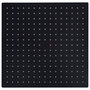 Voir la diapositive 2 : VIDAXL Pomme de douche pluie Acier inoxydable 40x40 cm Carree Noir