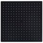 Voir la diapositive 2 : VIDAXL Pomme de douche pluie Acier inoxydable 40x40 cm Carree Noir