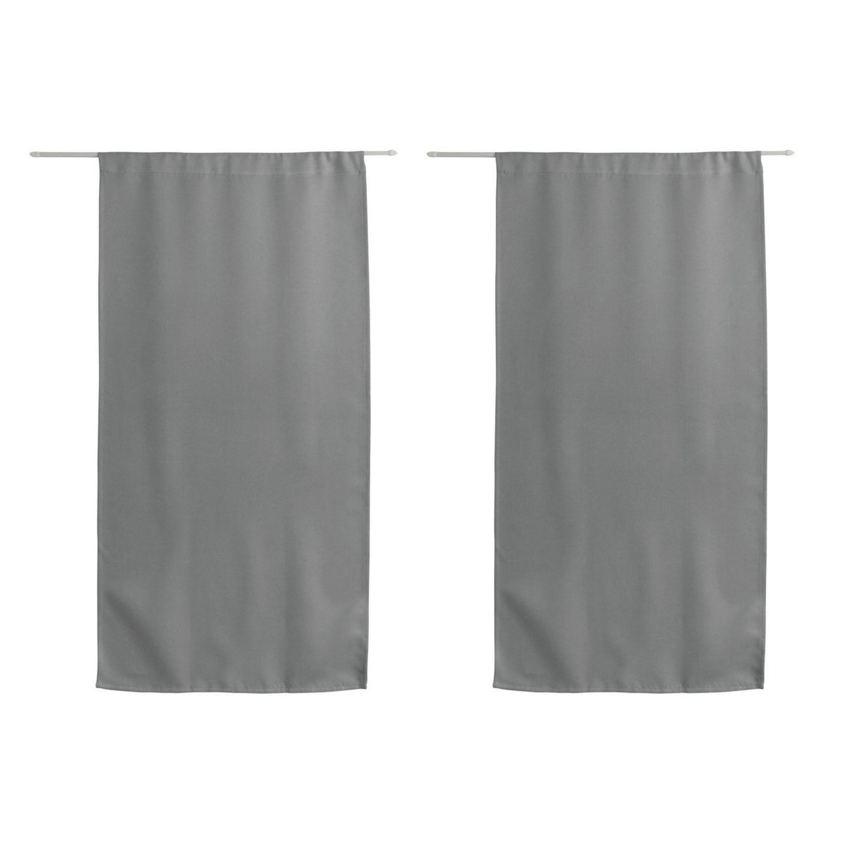 TOILINUX Vitrage occultant REGLISSE