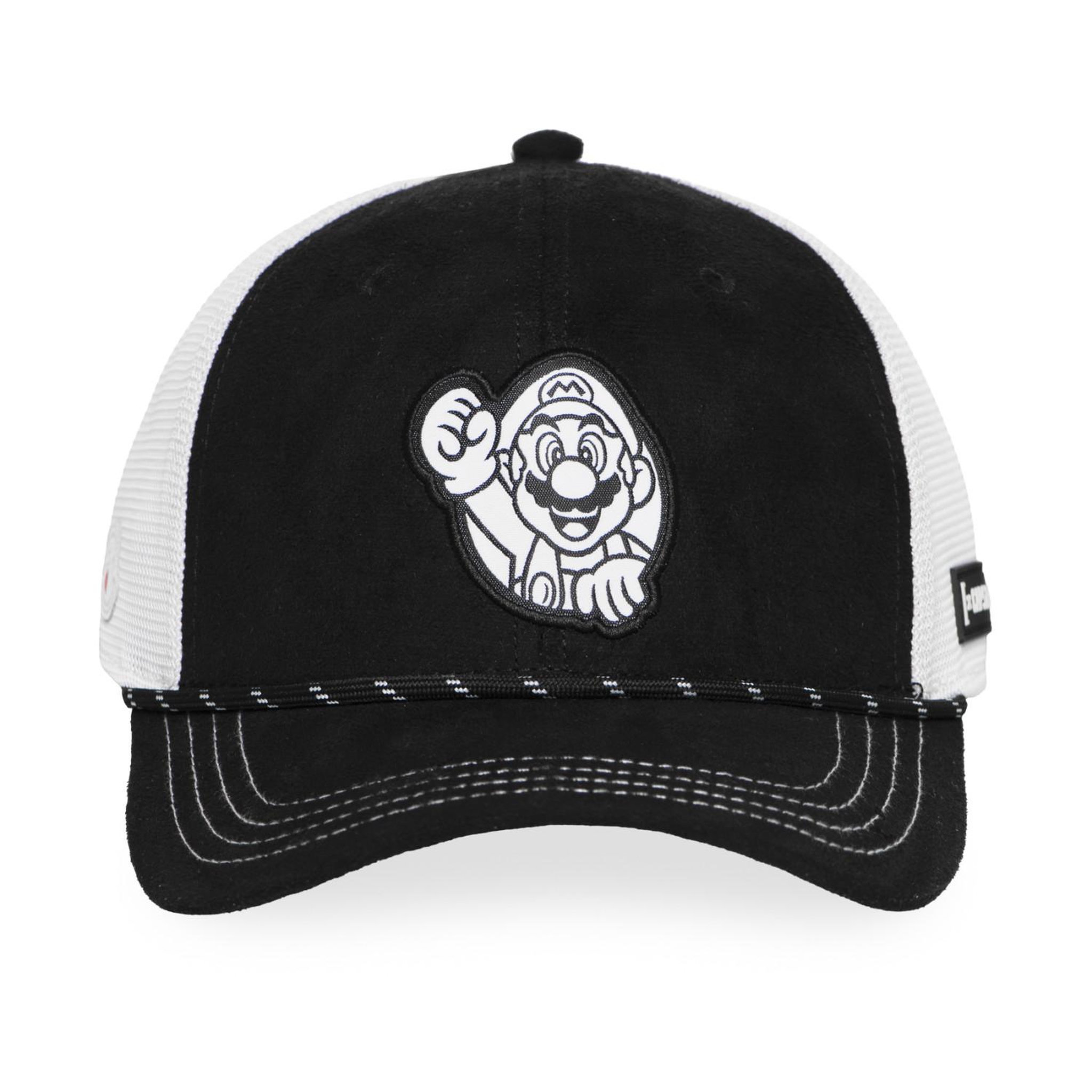 Voir la diapositive 2 : CAPSLAB Casquette prenium semi curved night mario
