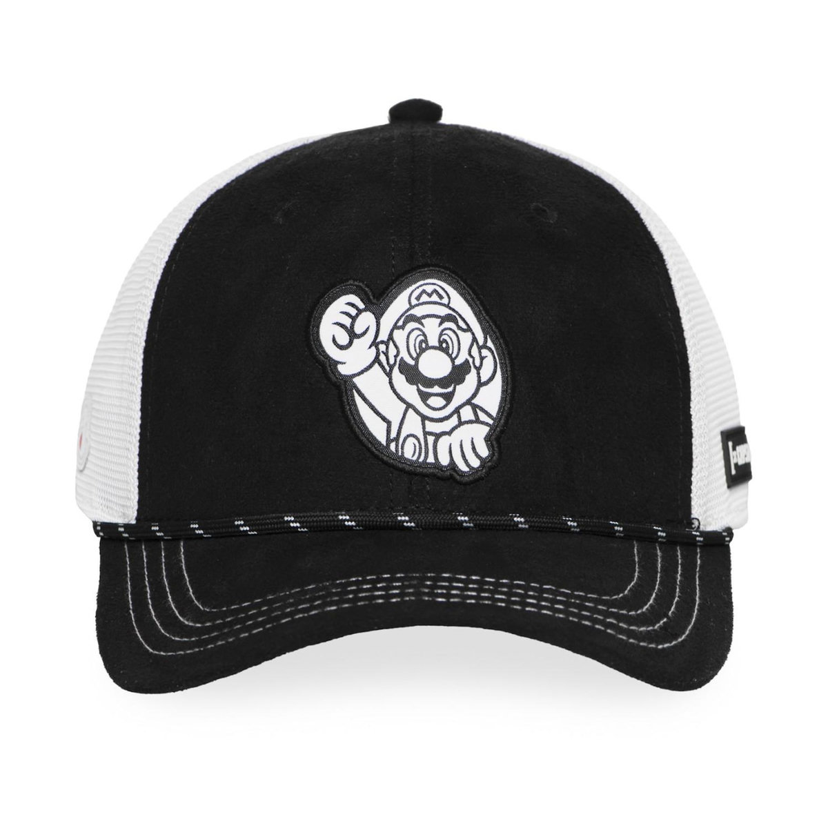 CAPSLAB Casquette prenium semi curved Night Mario