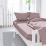 Voir la diapositive 3 : ZZZ Drap housse uni ZZZ en polycoton