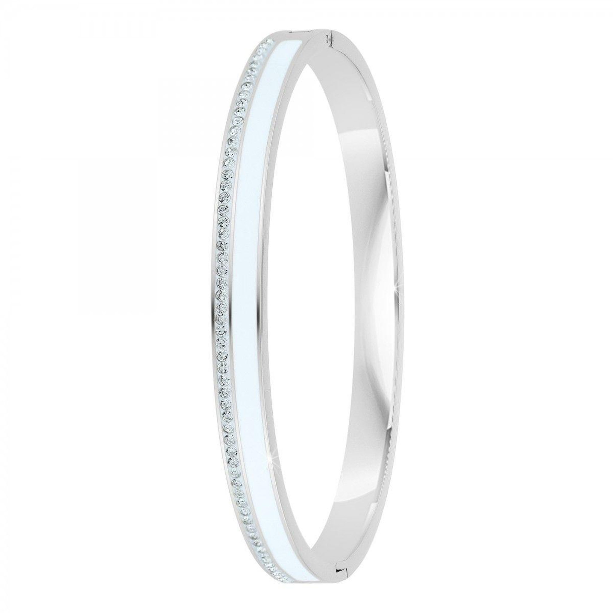 SC CRYSTAL Bracelet en Résine colorée ayant un aspect proche de l'Email orné de Cristaux scintillants par SC Crystal