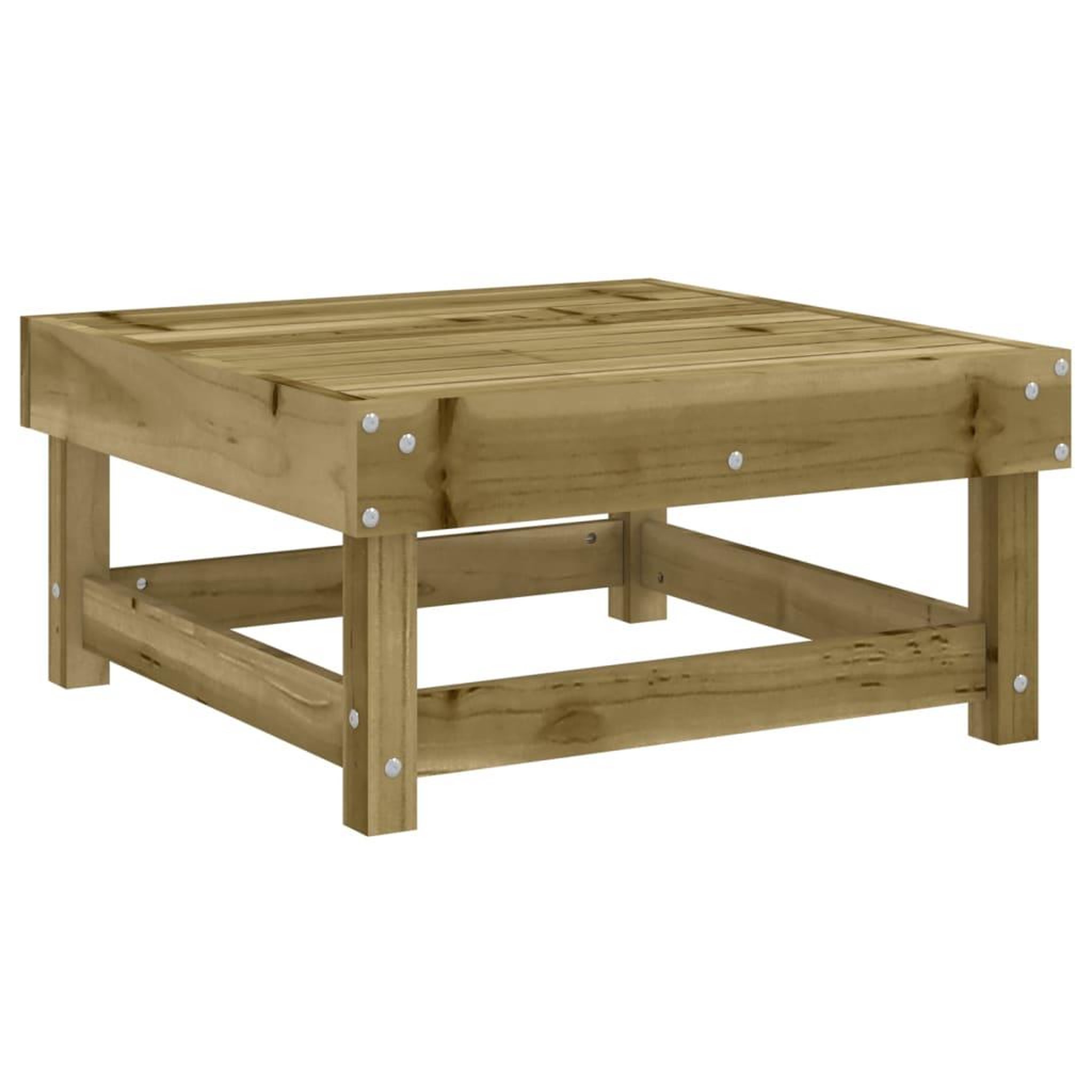 Voir la diapositive 5 : VIDAXL Salon de jardin 4 pcs bois de pin impregne
