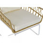 Voir la diapositive 3 : MARKET24 Chaise de jardin DKD Home Decor Marron Métal rotin synthétique Blanc (76 x 74 x 77 cm)