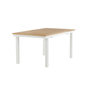 Voir la diapositive 3 : Paris Prix Table de Jardin Extensible  Panama  160-240cm Naturel & Blanc