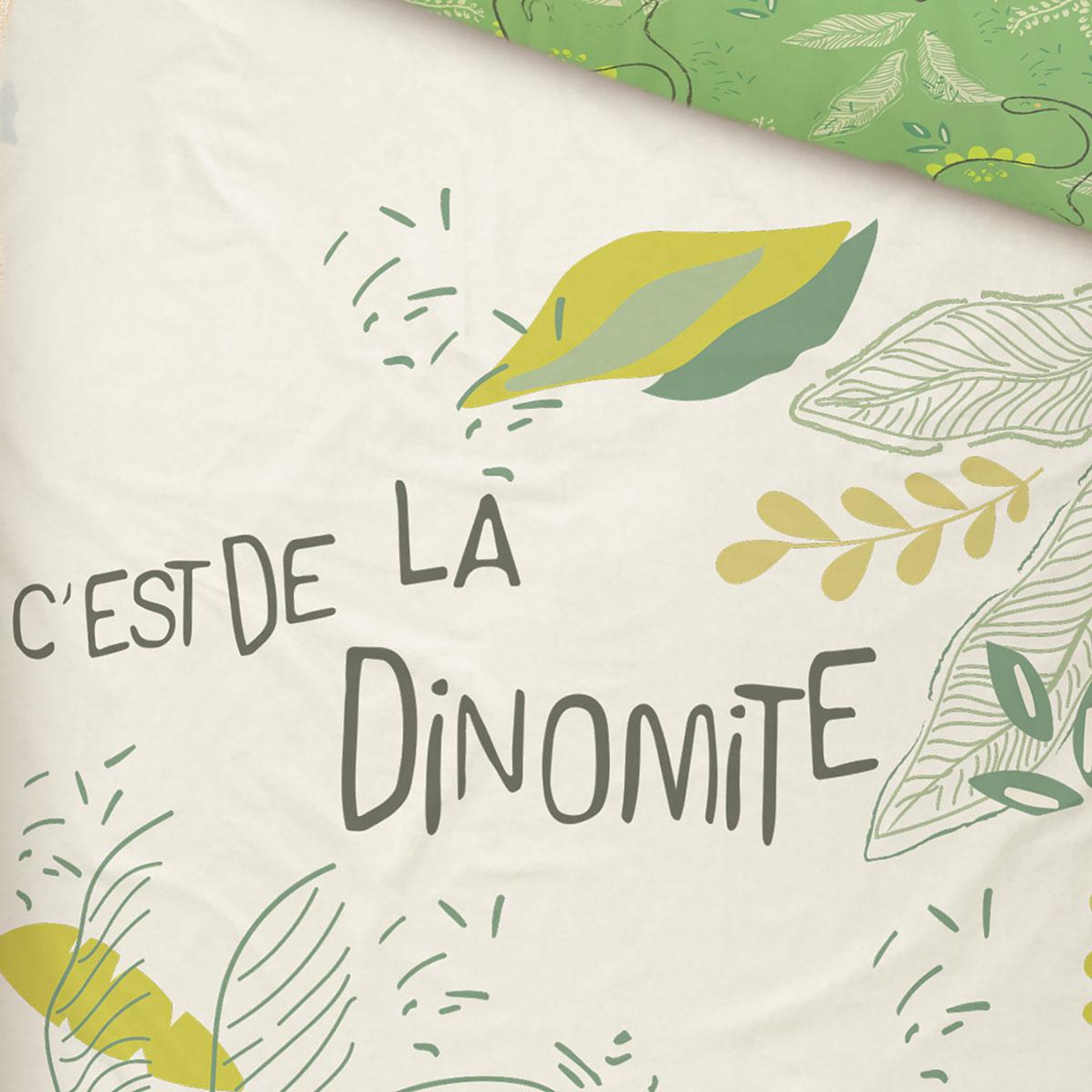 Voir la diapositive 3 : Petit Béguin Housse de couette enfant + taie d'oreiller Marius