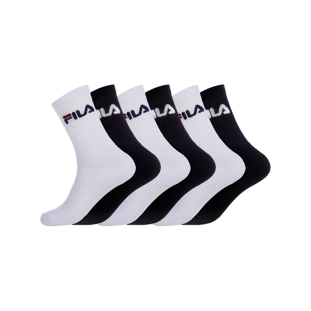 FILA Lot de 6 Paires de Chaussettes Tennis homme pas cher Auchan