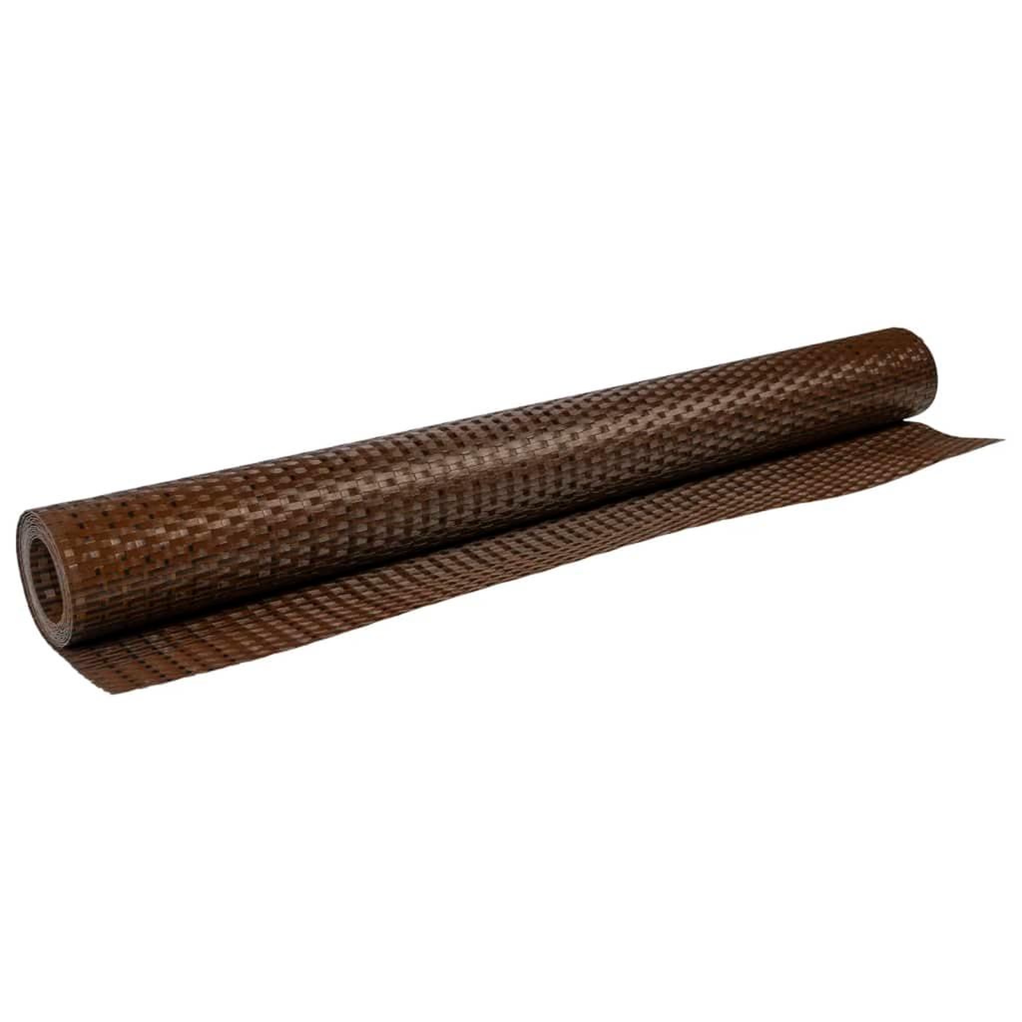 Voir la diapositive 5 : VIDAXL Paravent de balcon brun et noir 300x80 cm resine tressee