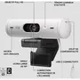Logitech Webcam Brio 500 HD Blanc