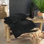 Voir la diapositive 3 : Paris Prix Drap de Bain  Tendresse  90x150cm Noir