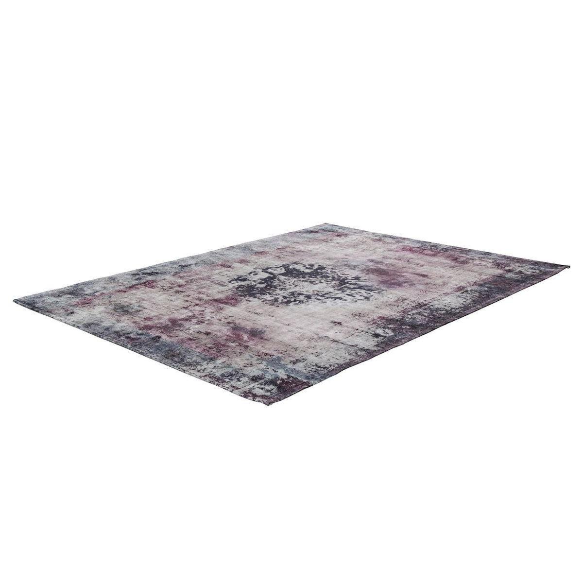 Paris Prix Tapis Rétro à Poils Courts  Vintage  Anthracite