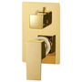 Voir la diapositive 5 : VIDAXL Systeme de douche Acier inoxydable 201 Dore