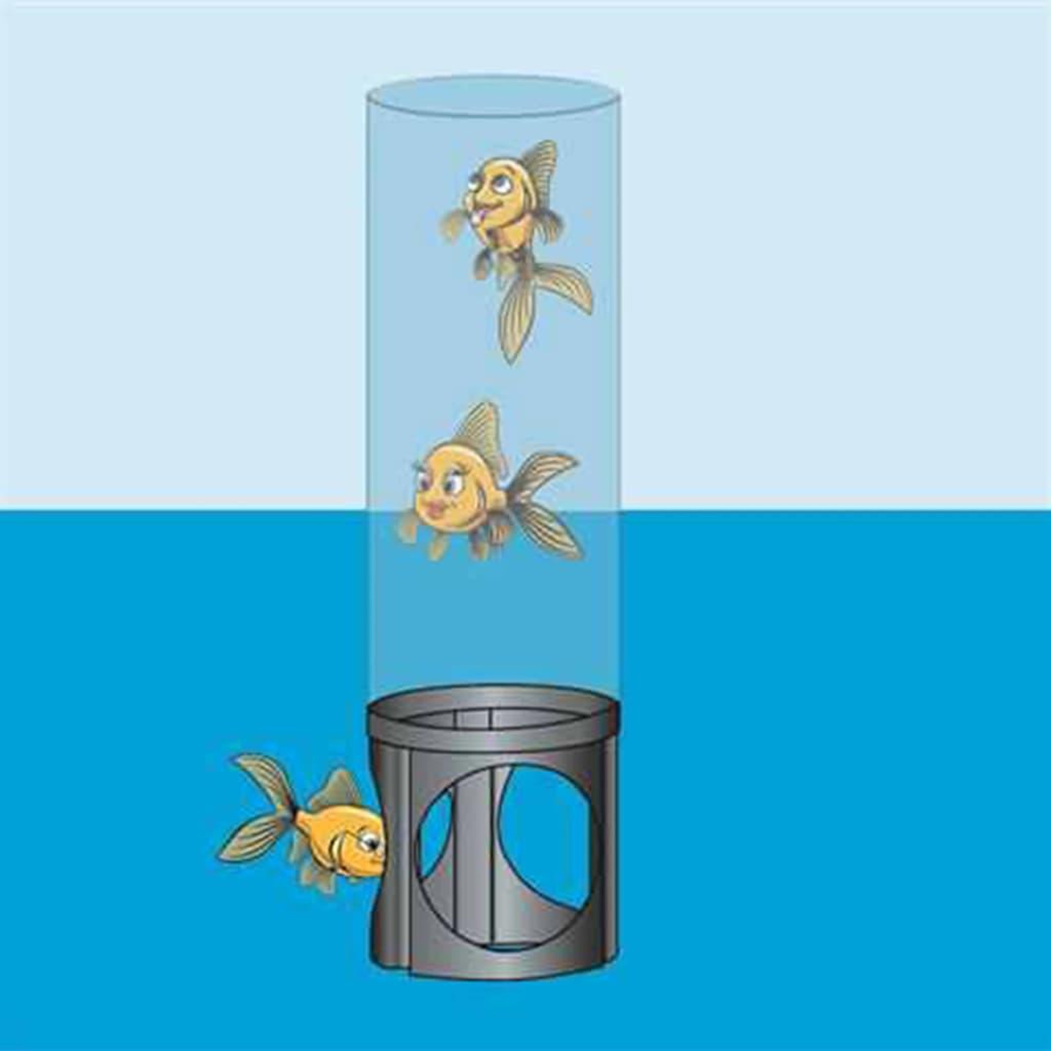 Voir la diapositive 4 : Ubbink Ubbink tour a poissons 100 cm acrylique