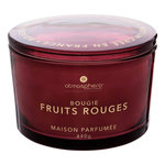ATMOSPHERA Bougie Parfumée en Verre  Glowy  440g Fruits Rouges