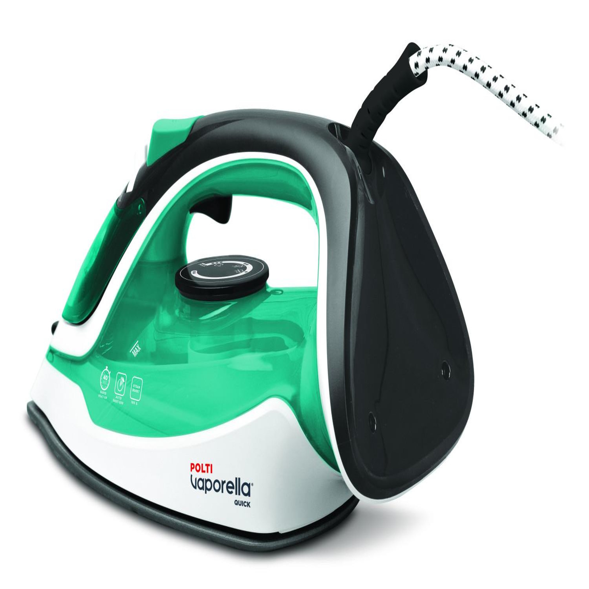 Voir la diapositive 3 : POLTI Fer à repasser vapeur Polti QUICK Q090 multicolore
