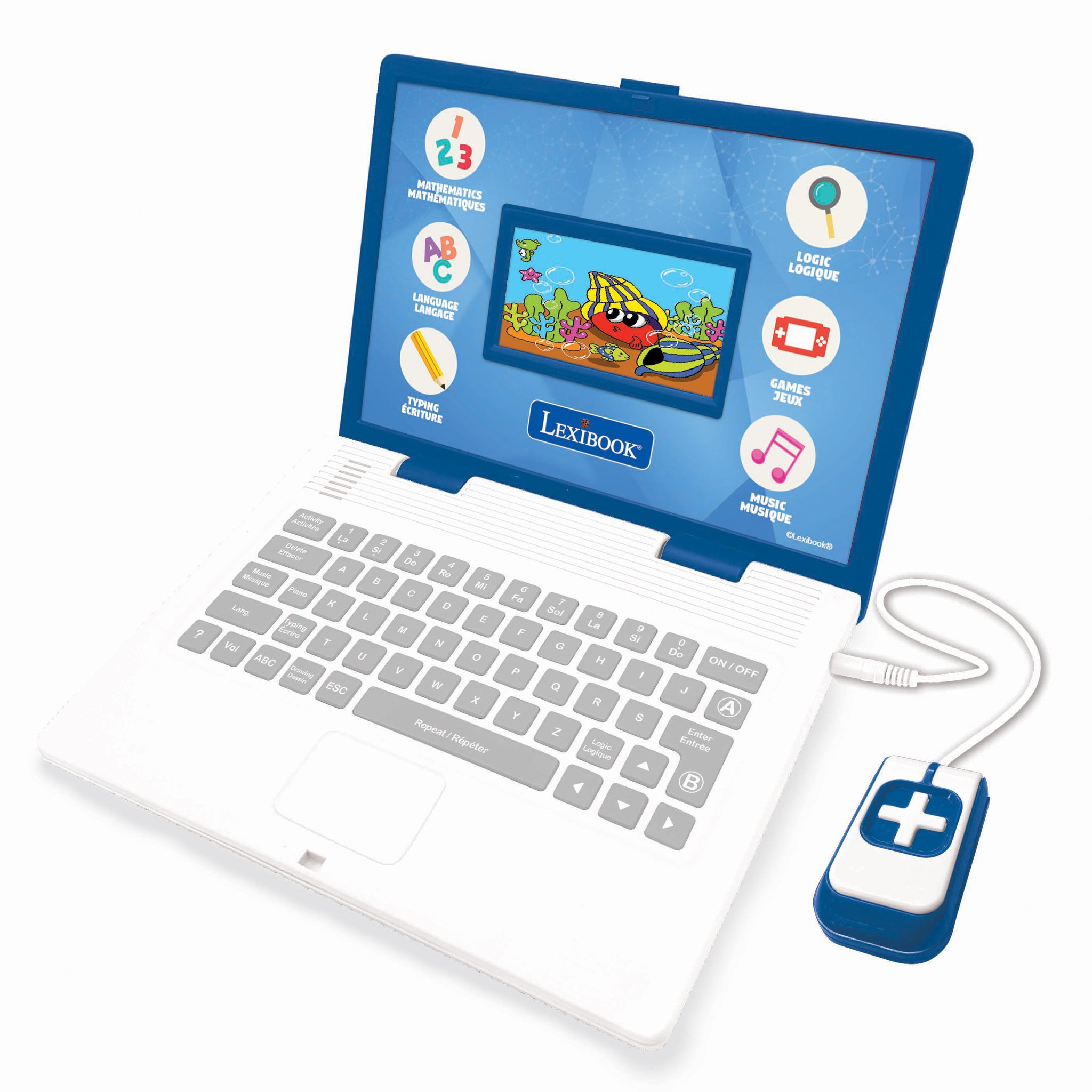 Lexibook Ordinateur éducatif couleur bilingue français et anglais