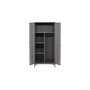 Voir la diapositive 4 : Paris Prix Armoire Design 2 Portes  Piring  85cm Gris Clair