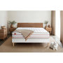 Voir la diapositive 1 : MARMOTTES&CO Pack prêt à dormir matelas LE DOUX 160x200cm Mémoire de forme - Ep. 24cm + sommier kit Blanc