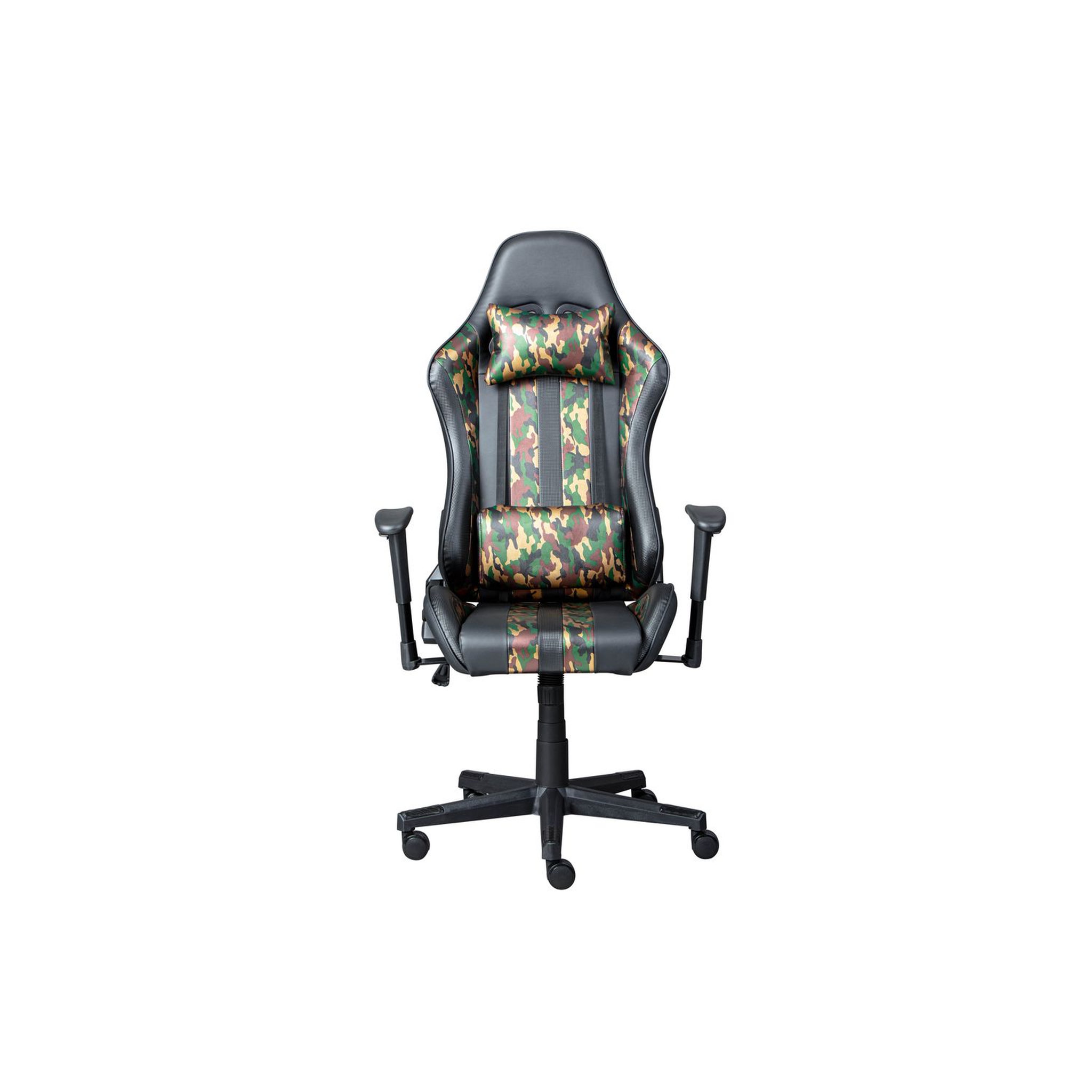 Voir la diapositive 2 : Fauteuil de bureau gamer pivotant ajustable en hauteur BATTLE