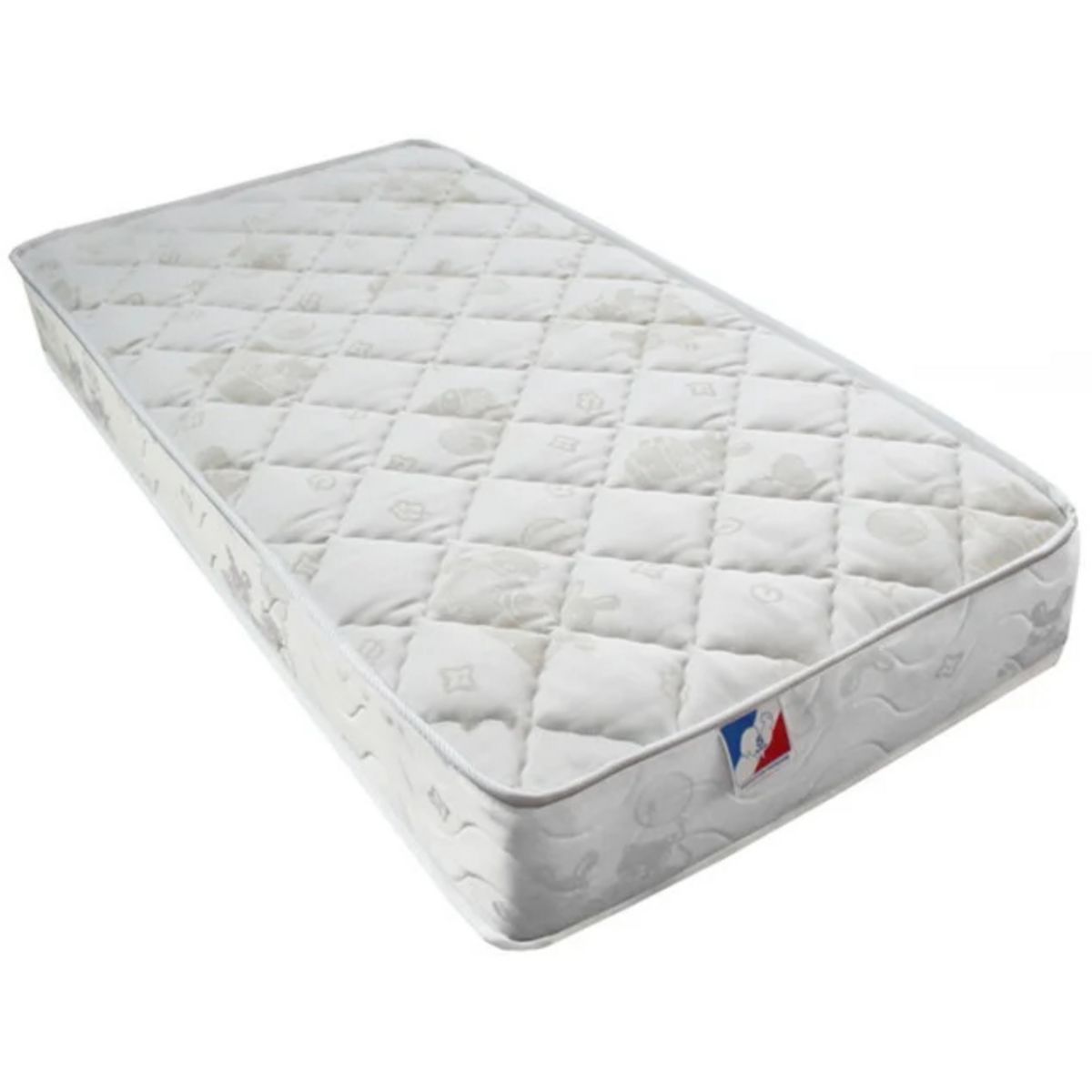 Matelas bébé ressorts 60x120 cm P'TIT LAPIN