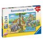 Voir la diapositive 4 : RAVENSBURGER 2X24 P - Bienvenue Au Zoo Puzzle
