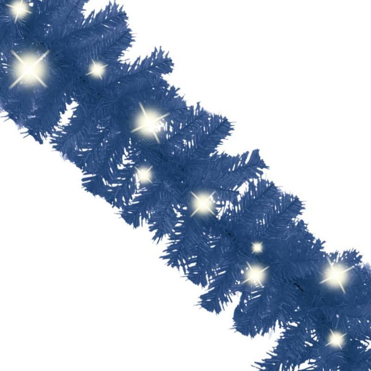 VIDAXL Guirlande de Noël avec lumières LED 5 m Bleu