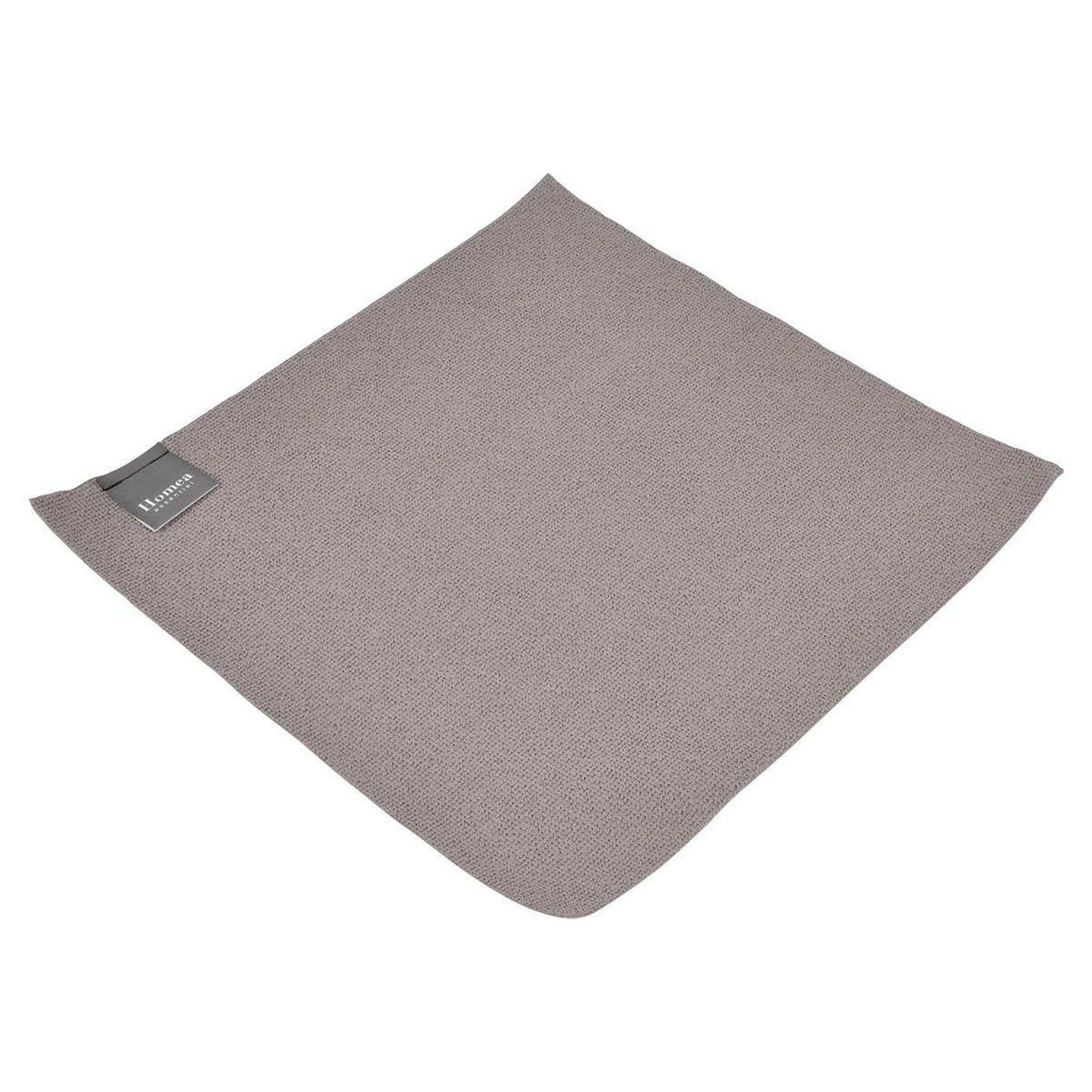 HOMEA Chiffon microfibre  absorbant  30x30cm taupe