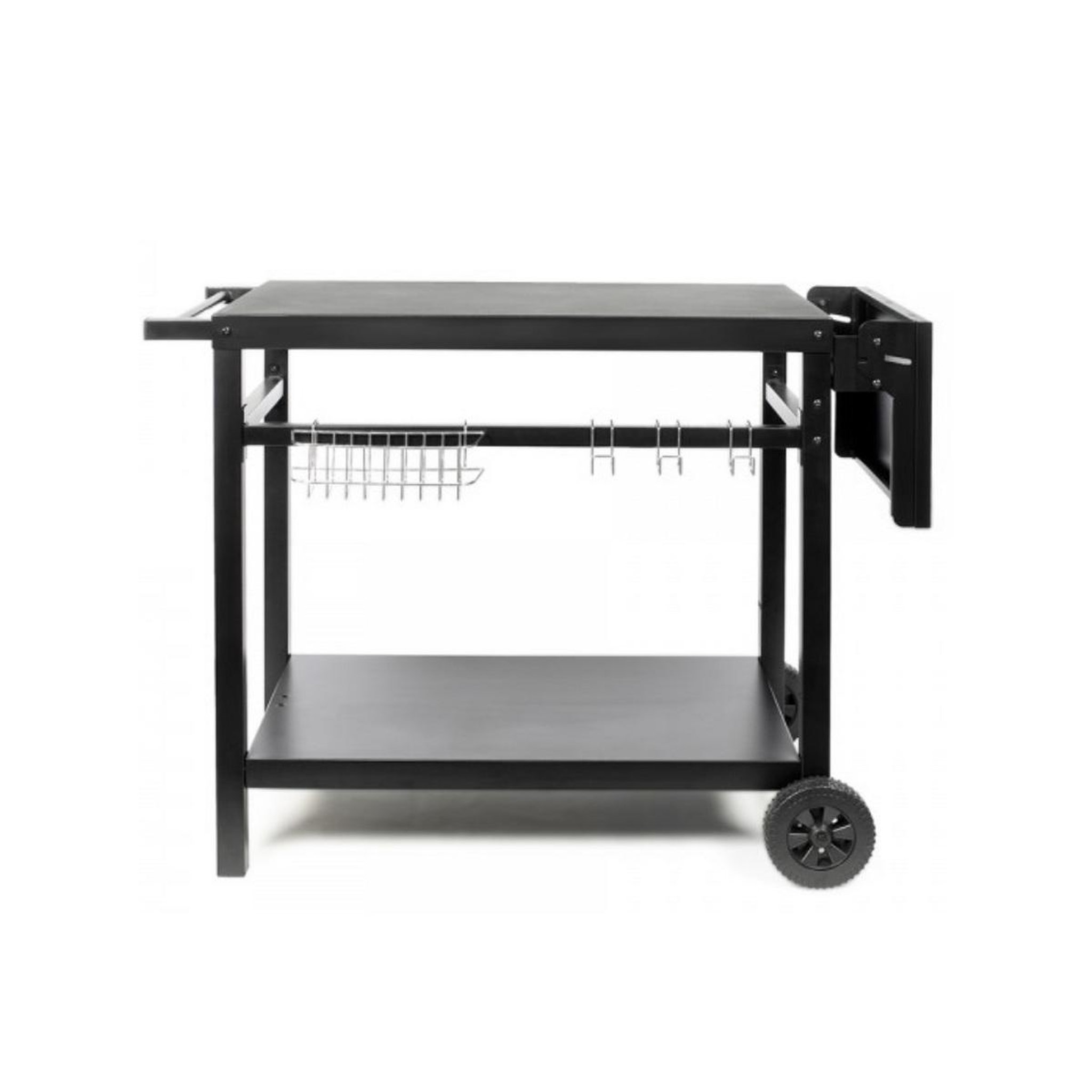 Voir la diapositive 2 : LIVOO Chariot pour plancha noir/métal - gs170n