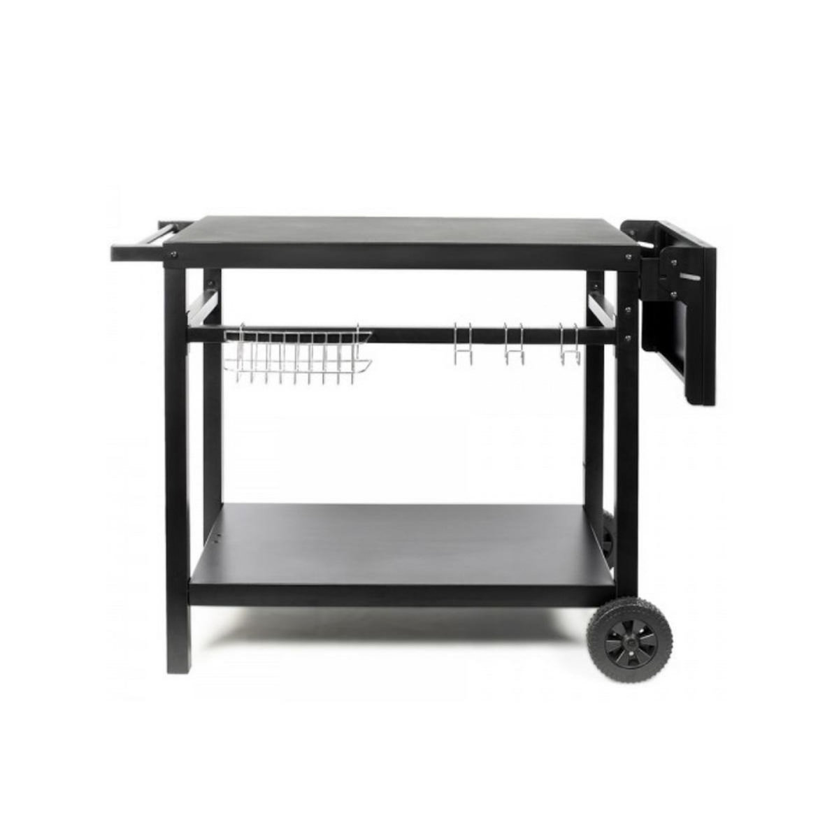 LIVOO Chariot pour plancha noir/métal - GS170N