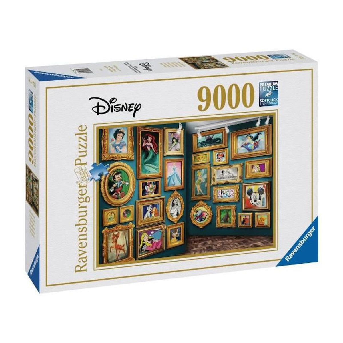 RAVENSBURGER Puzzle 9000 pièces – Disney Le Musée Disney – Puzzle adulte collection – Dès 14 ans – Ravensburger