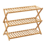 FIVE Range-Chaussures en Bambou  Pliable  70cm Naturel