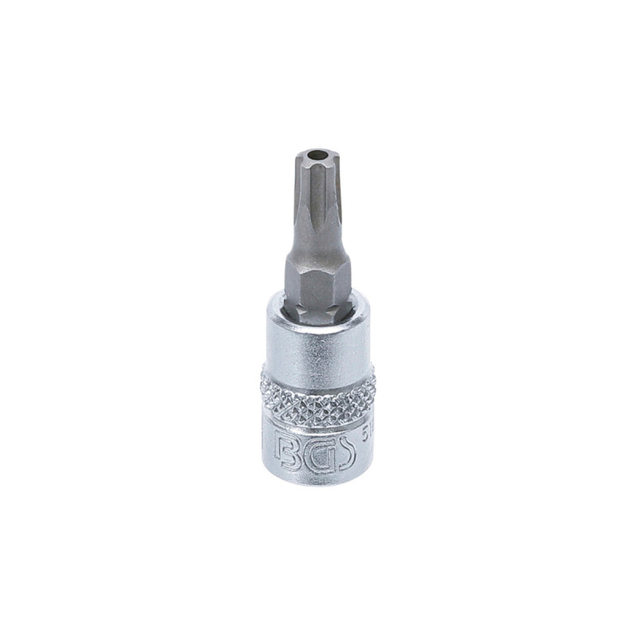 Voir la diapositive 1 :  Douille à embout BGS TECHNIC - 6,3 mm - Torx Plus TS27 - 5184-TS27