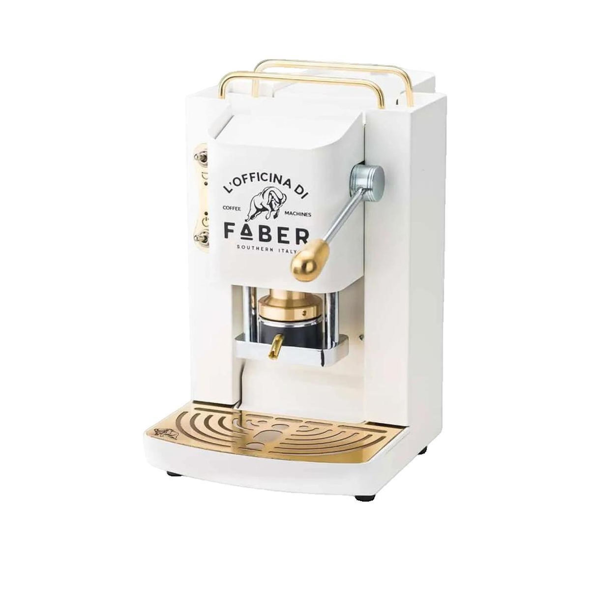 faber Machine à café semi-automatique Faber Italia PROWHITEBASOTT blanche