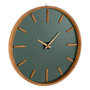 Voir la diapositive 1 : Paris Prix Horloge Murale Design  Creva  60cm Marron & Noir