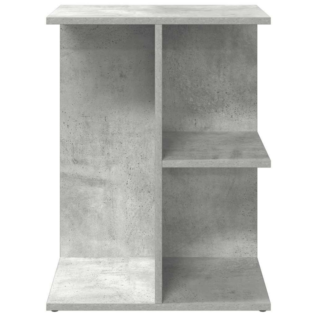 VIDAXL Table de chevet gris beton 46,5x29x61 cm bois d'ingenierie