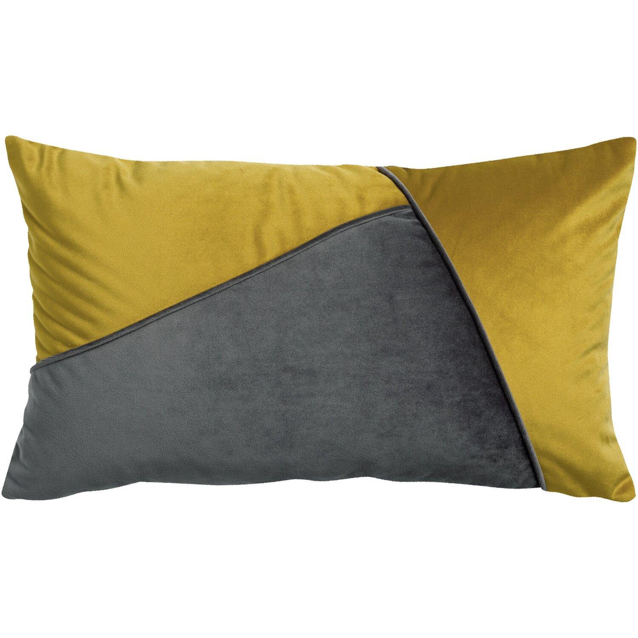 Les Ateliers du Linge Coussin 100%polyester 480g. Coloris disponibles : Jaune, Noir, Bleu, Rose