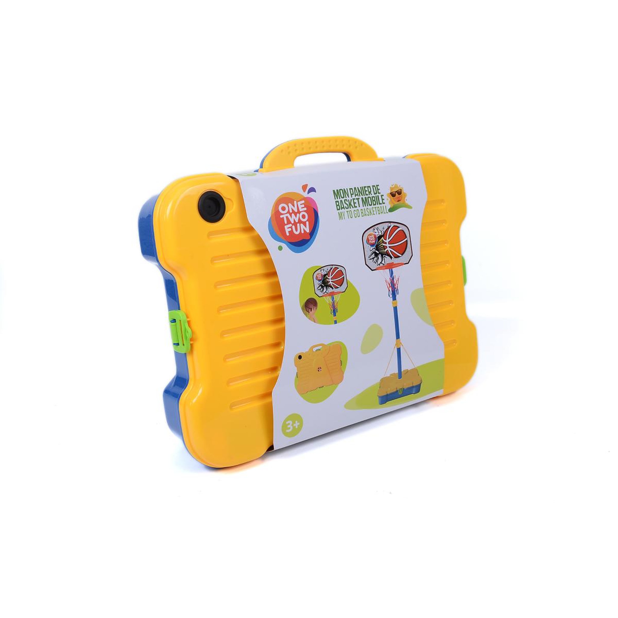 Voir la diapositive 3 : One Two Fun Jeu Basketball portable et pliable