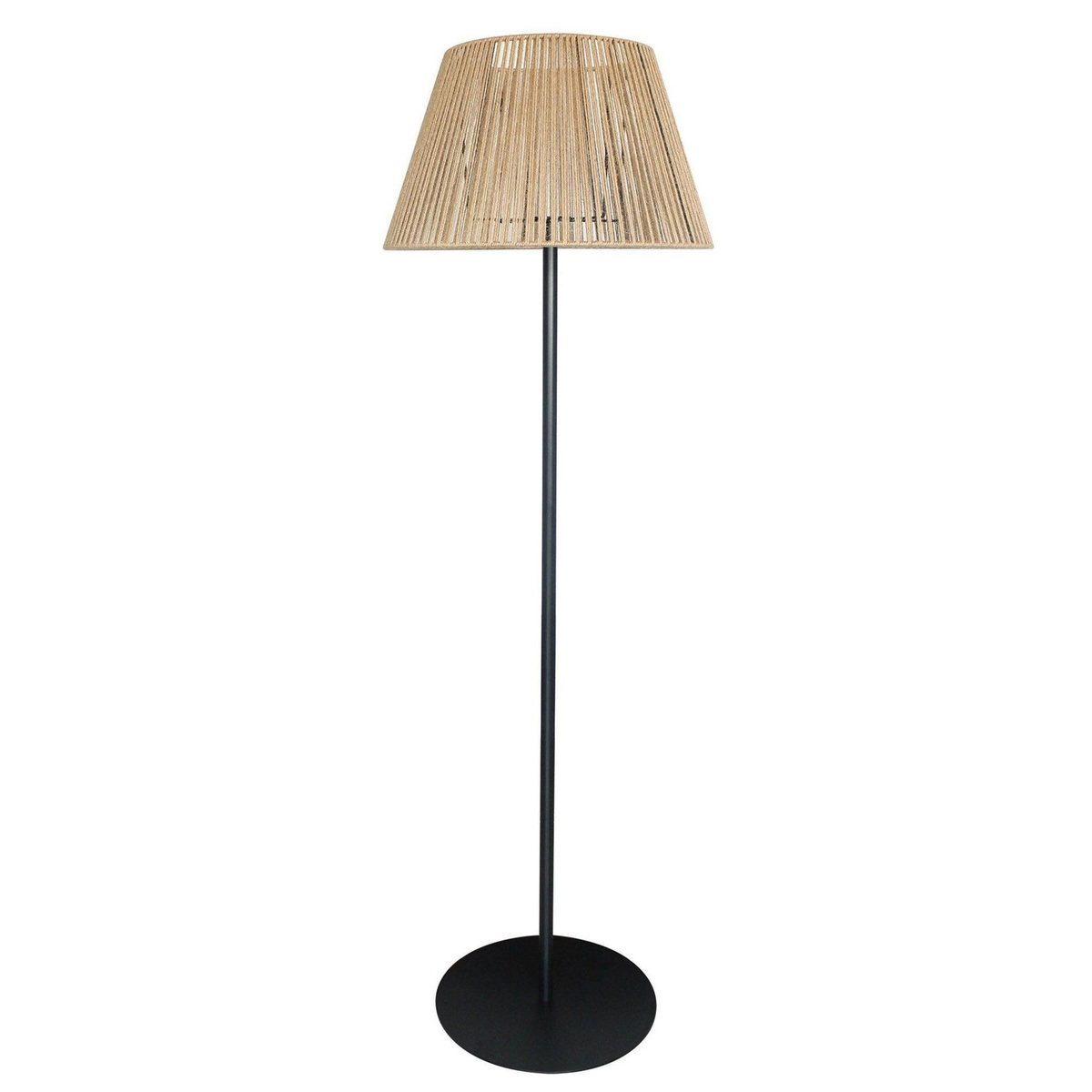 Lumisky Lampadaire sans fil RAFFY TALL Marron Corde H170 cm