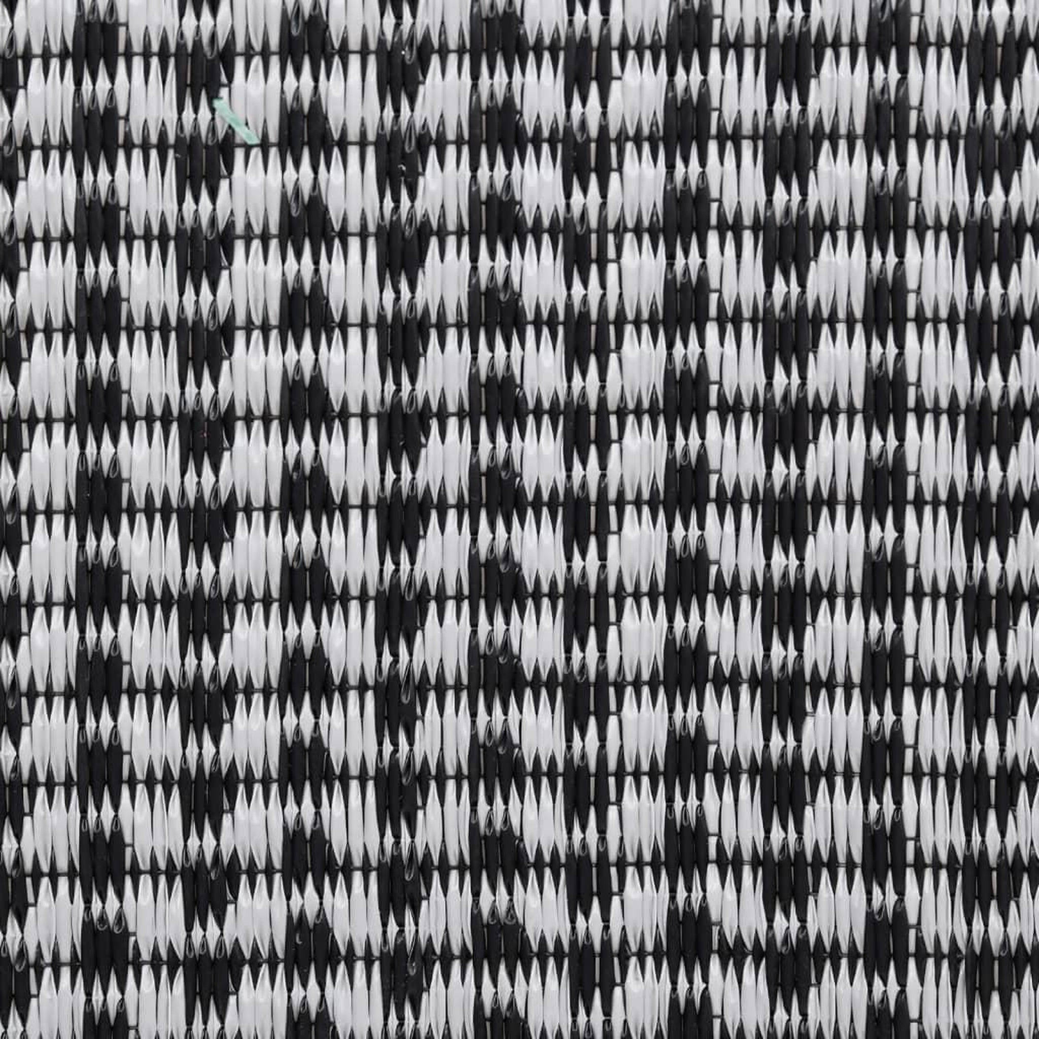 Voir la diapositive 5 : VIDAXL Tapis d'exterieur Noir 80x150 cm PP