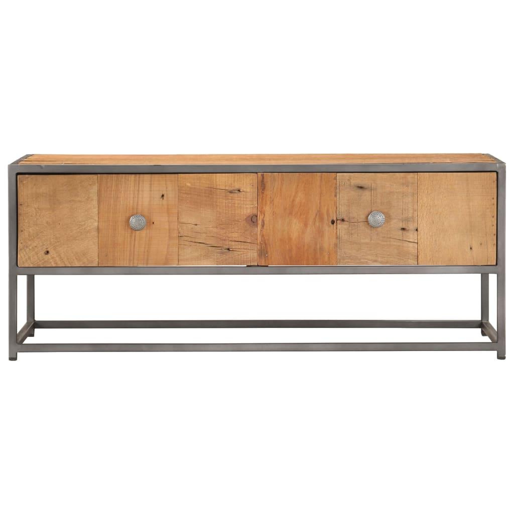 Voir la diapositive 3 : VIDAXL Table basse 90 x 50 x 35 cm bois de recuperation massif