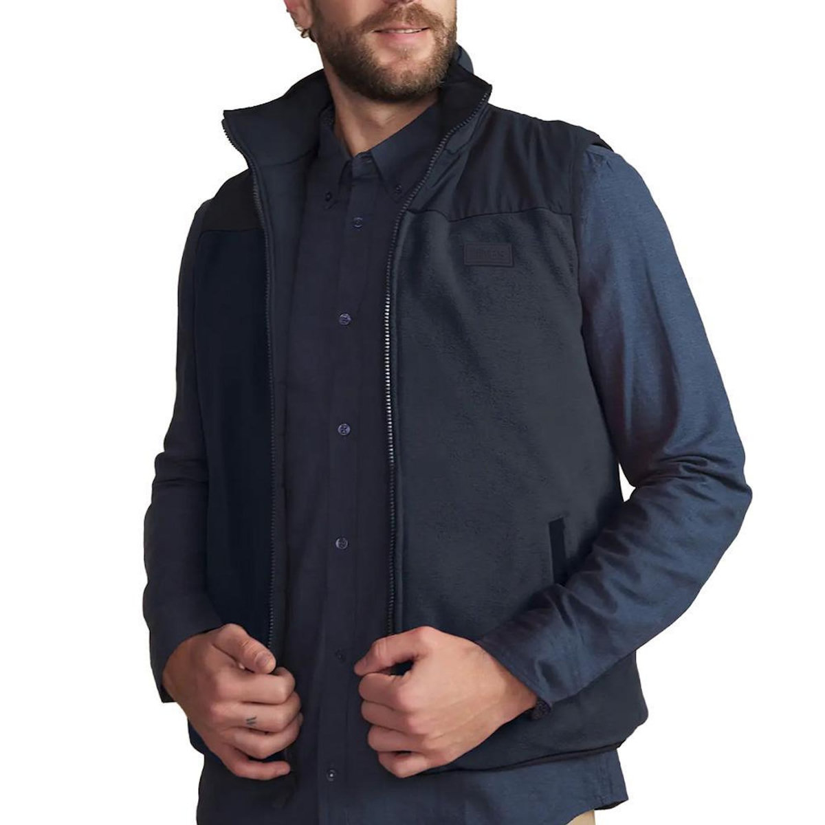 TBS Doudoune Sans Manches Marine Homme TBS Josef