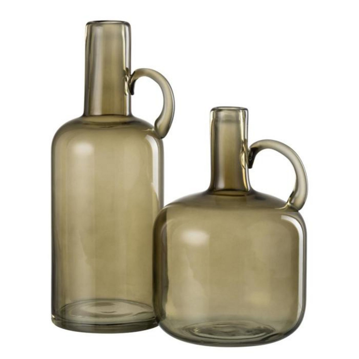 Paris Prix Vase Design avec Anse  Blognac  32cm Vert