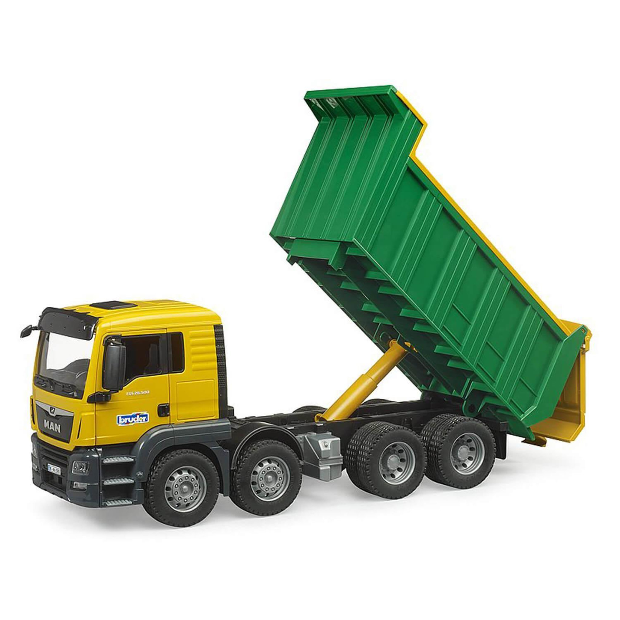 Voir la diapositive 3 : Bruder Camion à benne basculante MAN TGS