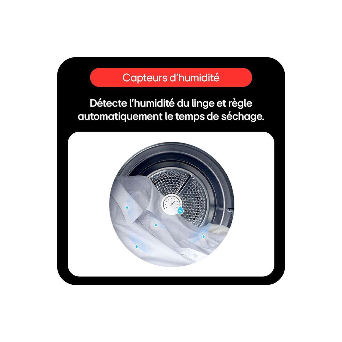 LG Sèche linge pompe à chaleur RH8N14SL