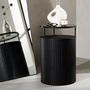 Voir la diapositive 4 : Paris Prix Table d'Appoint en Verre  Bovall  58cm Noir