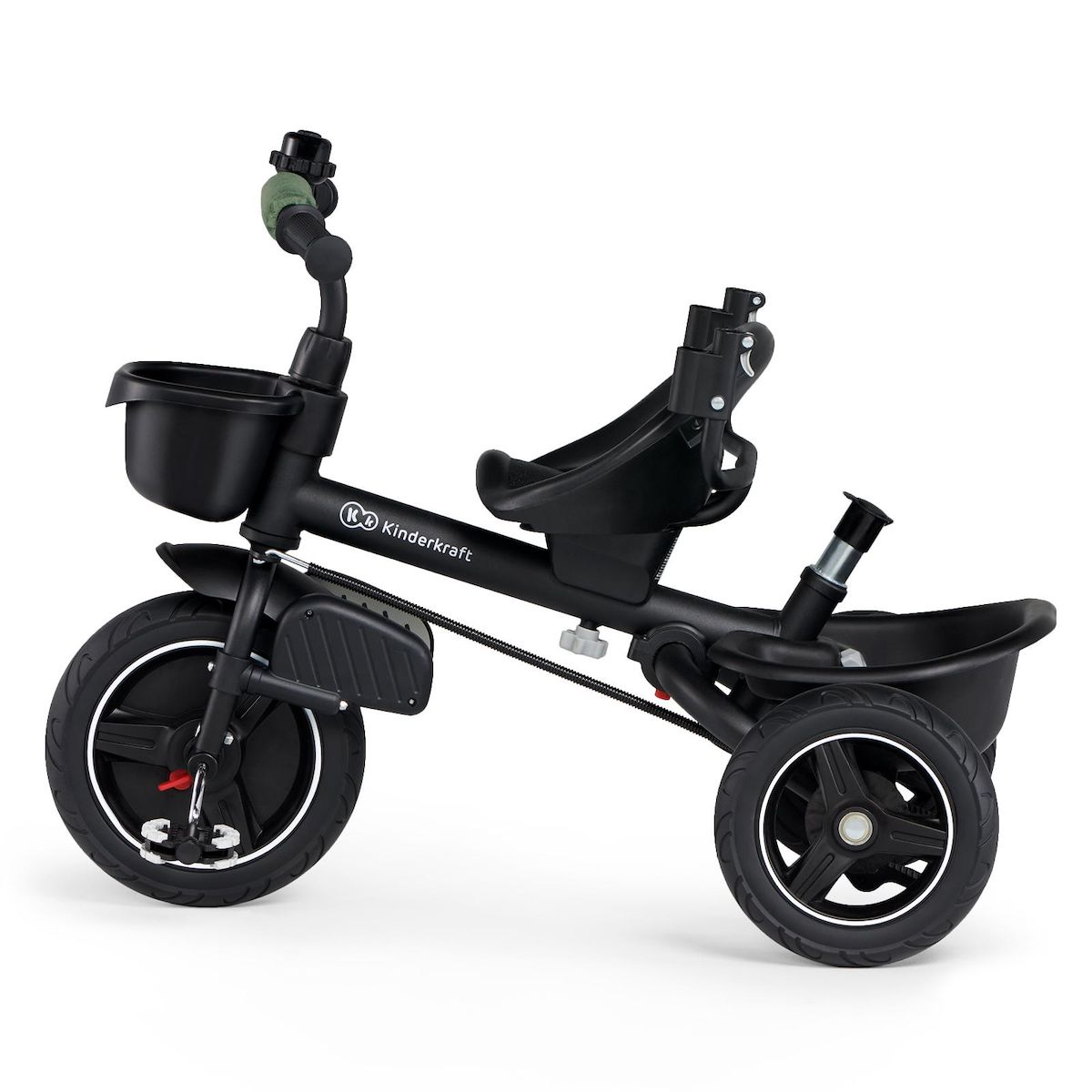 KINDERKRAFT Tricycle Spinstep 5 en 1 avec siège rotatif et protection UPF50+