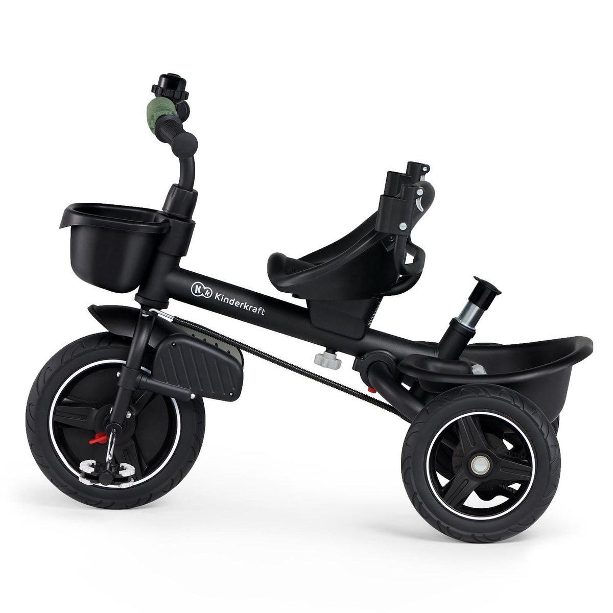 KINDERKRAFT Tricycle Spinstep 5 en 1 avec siège rotatif et protection UPF50+