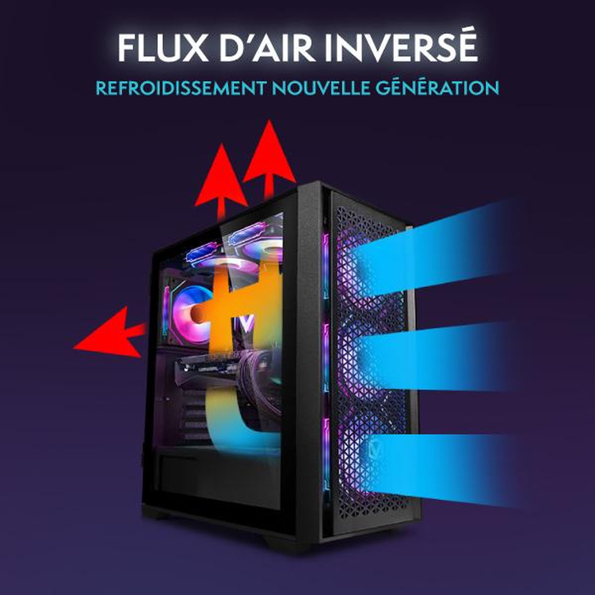 Voir la diapositive 4 : VIBOX PC Gamer - i9 12900KF, RTX 5070, 32 Go RAM, 1 To SSD, Windows 11, WiFi 6 + Bluetooth 5.4
