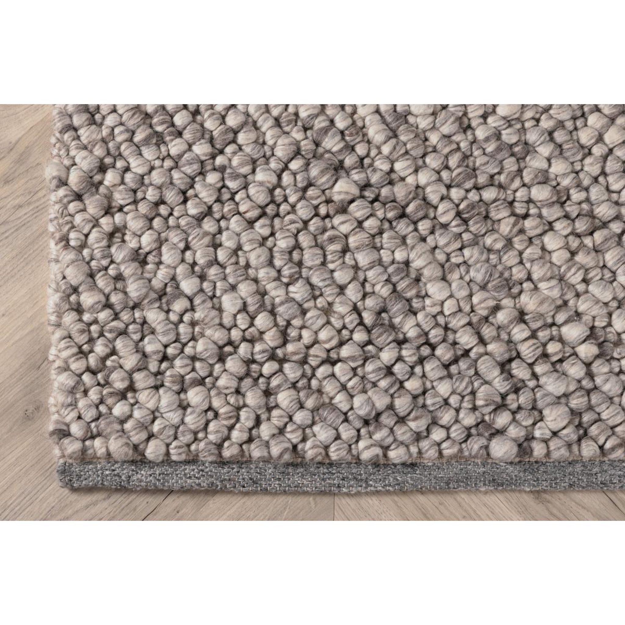 Voir la diapositive 4 : Paris Prix Tapis déco en laine  jajru  200x300cm gris clair
